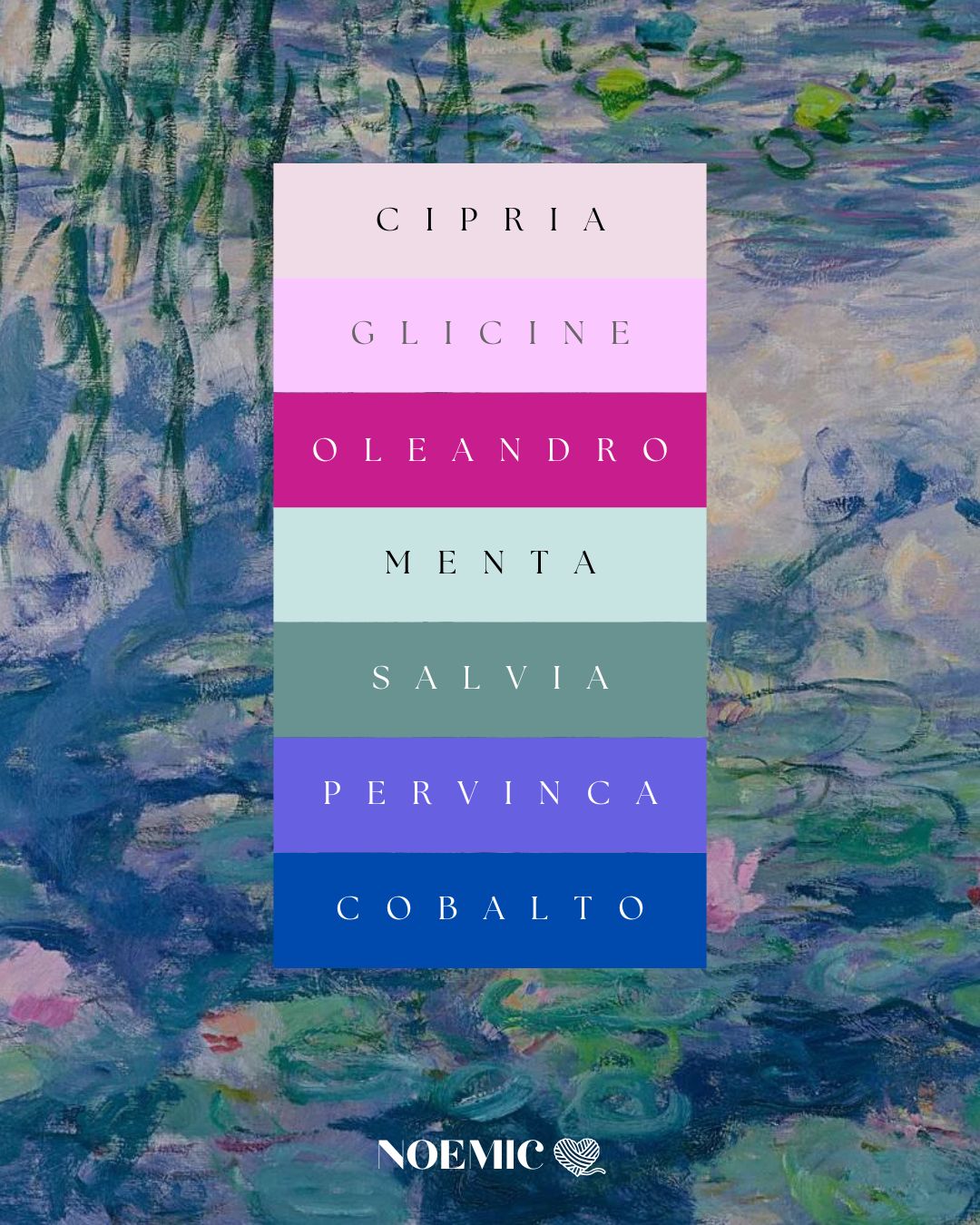 Cappellino Giverny (nuovo 2026!)