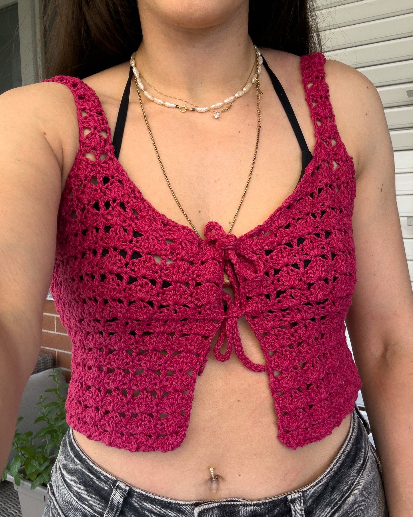 Top Crochet Chiringuito
